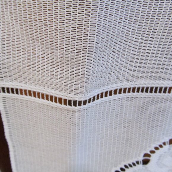 Floral White Lace Table Runner Dresser Scarf Sewing Crafts 86 x 14 - Picture 14 of 14